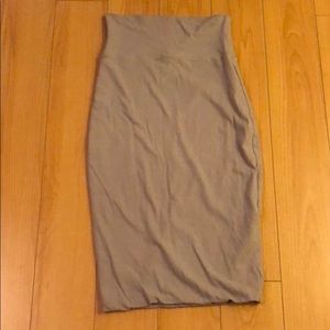 JAMES PERSE - midi bodycon skirt